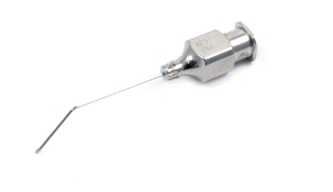 Yalon Hydrodissection Cannula, 25ga, Angled 45 Degrees, Irrigation Port On Side, Excluding Hub Overall Length 1-3/4" (43mm) E4425 25,1256E,E4425 25