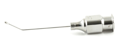 Welsh Cortex Extractor , 25ga, Polished Finish, 45 Degrees Angled Shaft, 8mm Tip To Bend, Cortex Cleanup Allows 6 OClock, Straight Flat Olive Tip, Excluding Hub Overall Length 1" (25mm) E4414 WS,K7-3820,91-7046,1085E,K7-3820,91-7046,E4414 WS